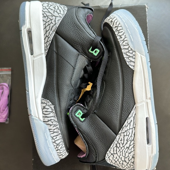 Nike Air Jordan 3 Retro GS Electric Green - Picture 6 of 8